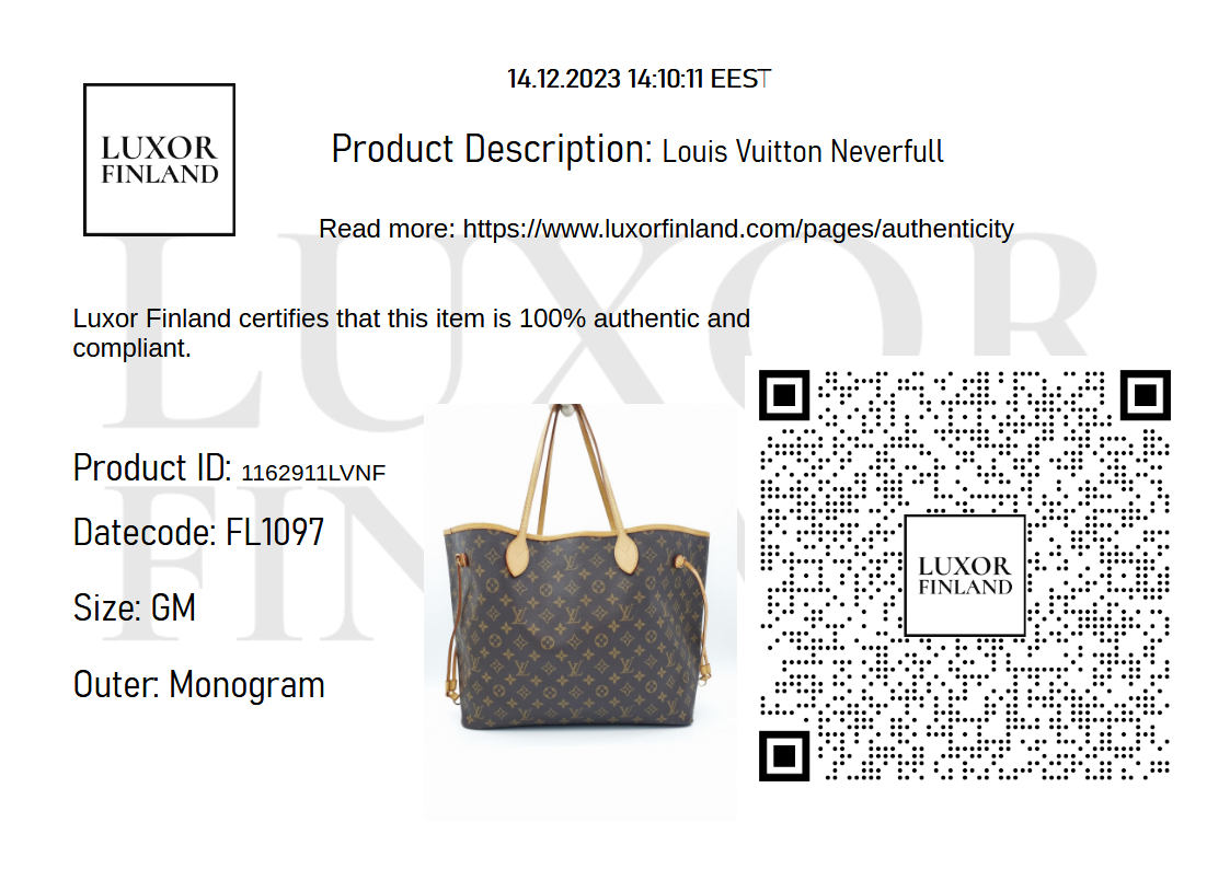 Louis Vuitton Neverfull GM