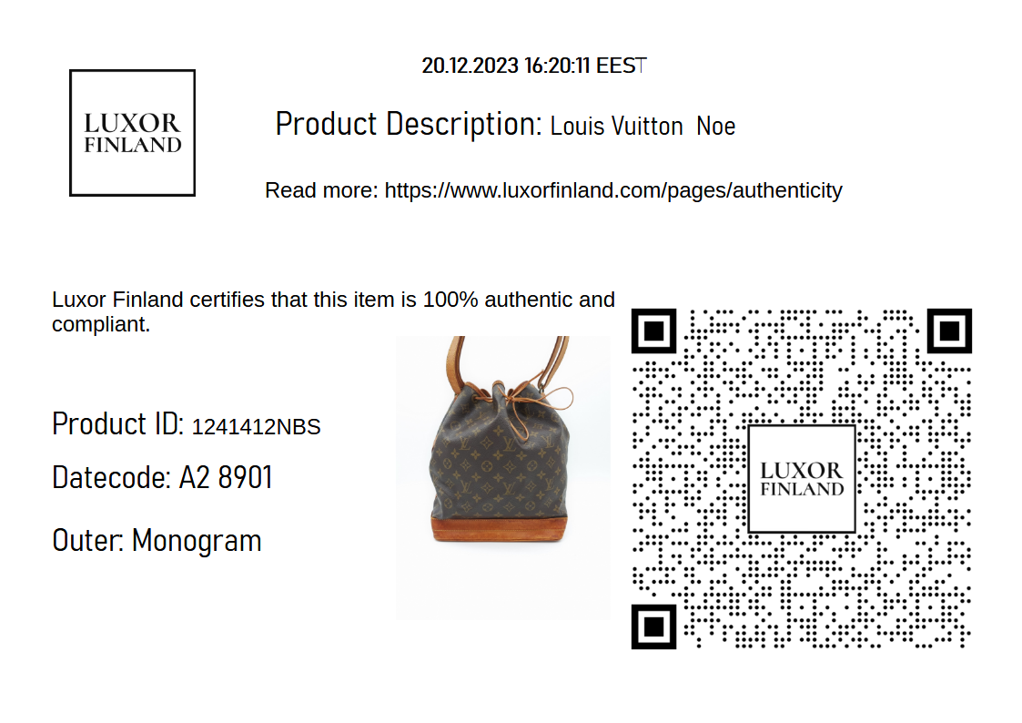 Louis Vuitton Noe