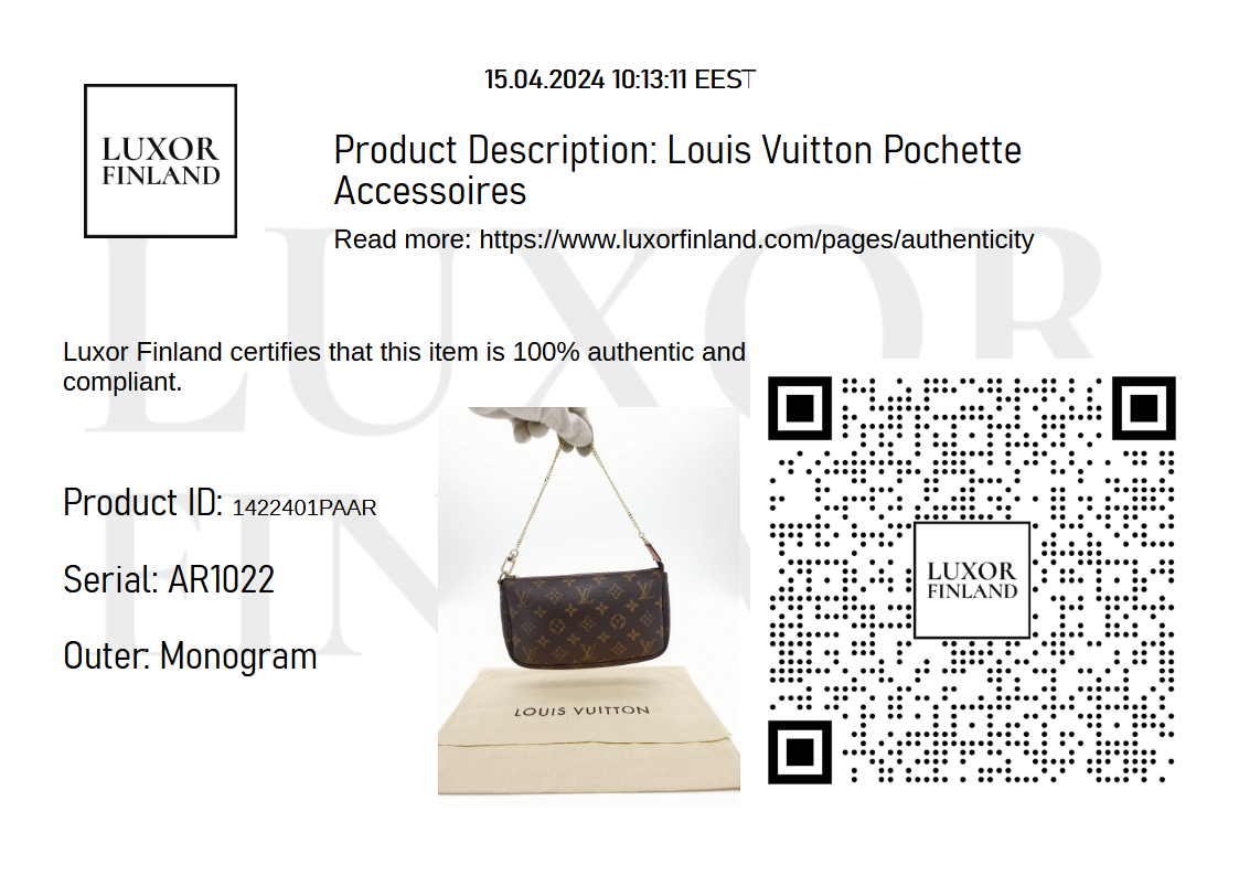 Louis Vuitton Pochette Accessoires