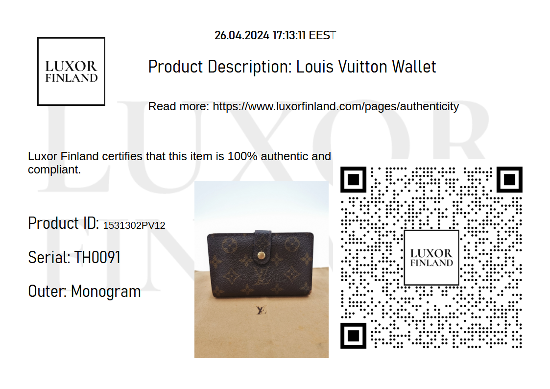 Louis Vuitton Wallet