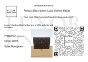 Louis Vuitton Wallet