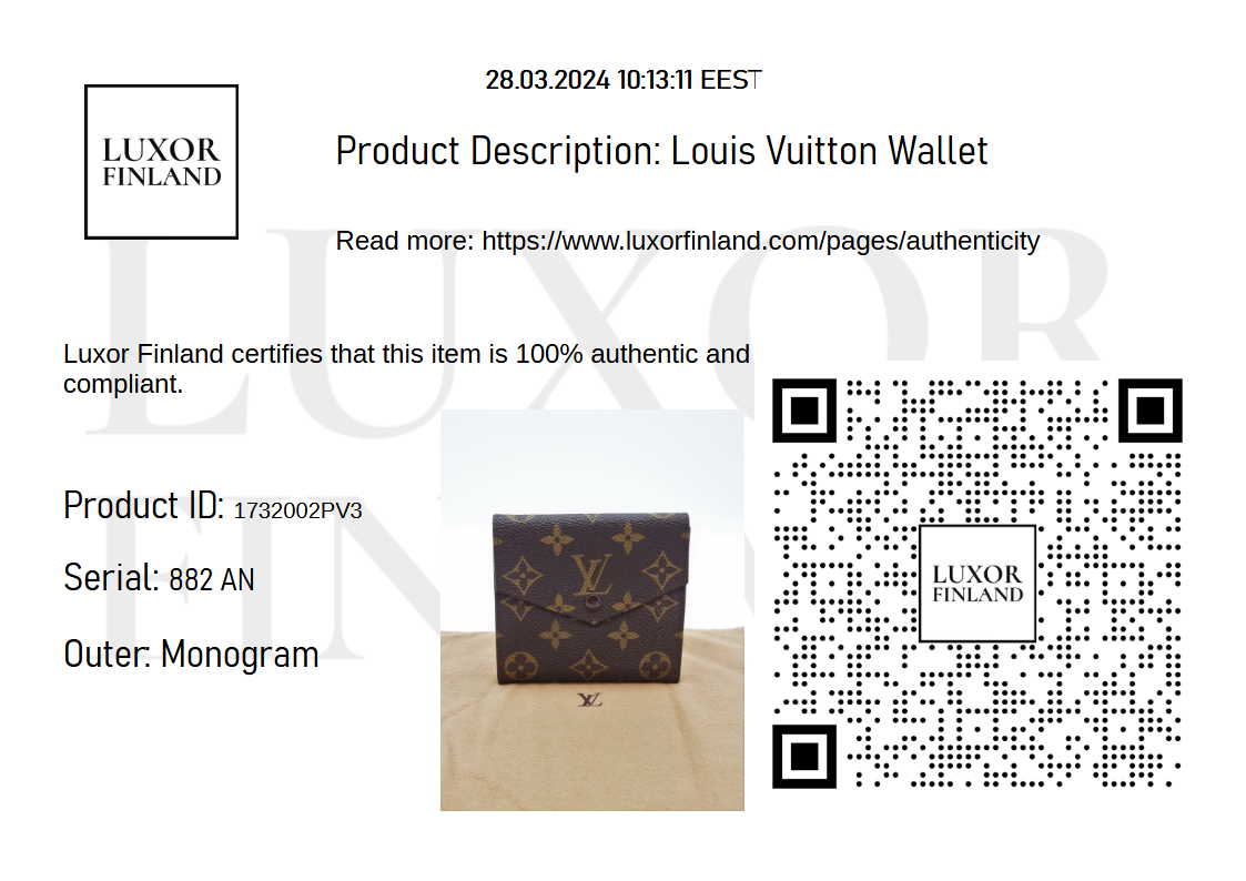 Louis Vuitton Wallet