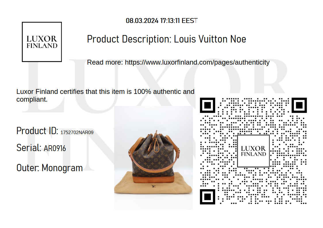 Louis Vuitton Noe