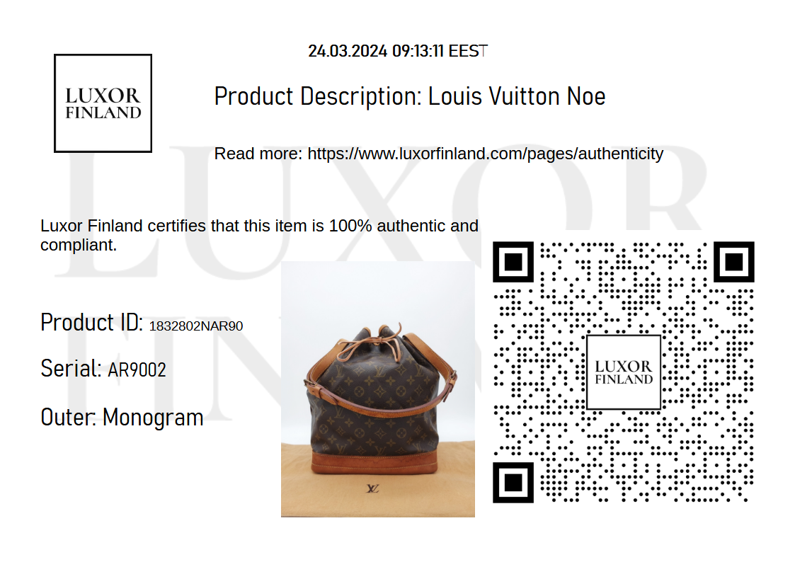 Louis Vuitton Noe