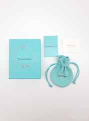 Tiffany & Co. Open Heart Hopeinen Rannekoru