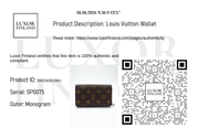 Louis Vuitton Wallet