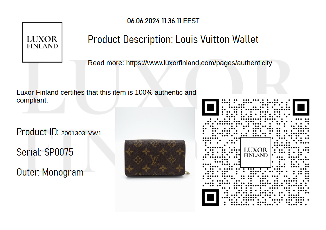 Louis Vuitton Wallet