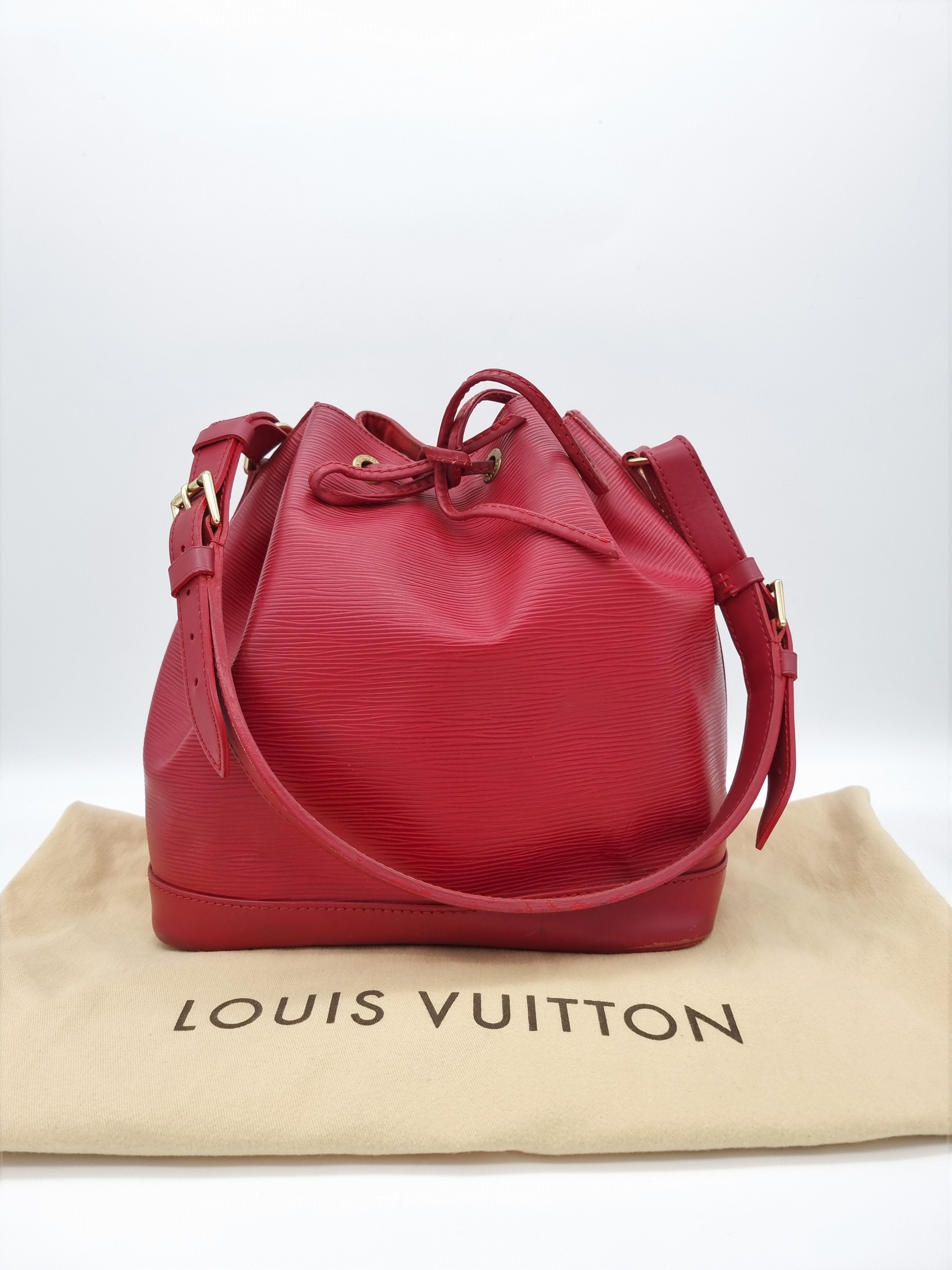 Louis Vuitton Petit Noe Epi Red