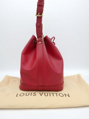 Louis Vuitton Petit Noe Epi Red