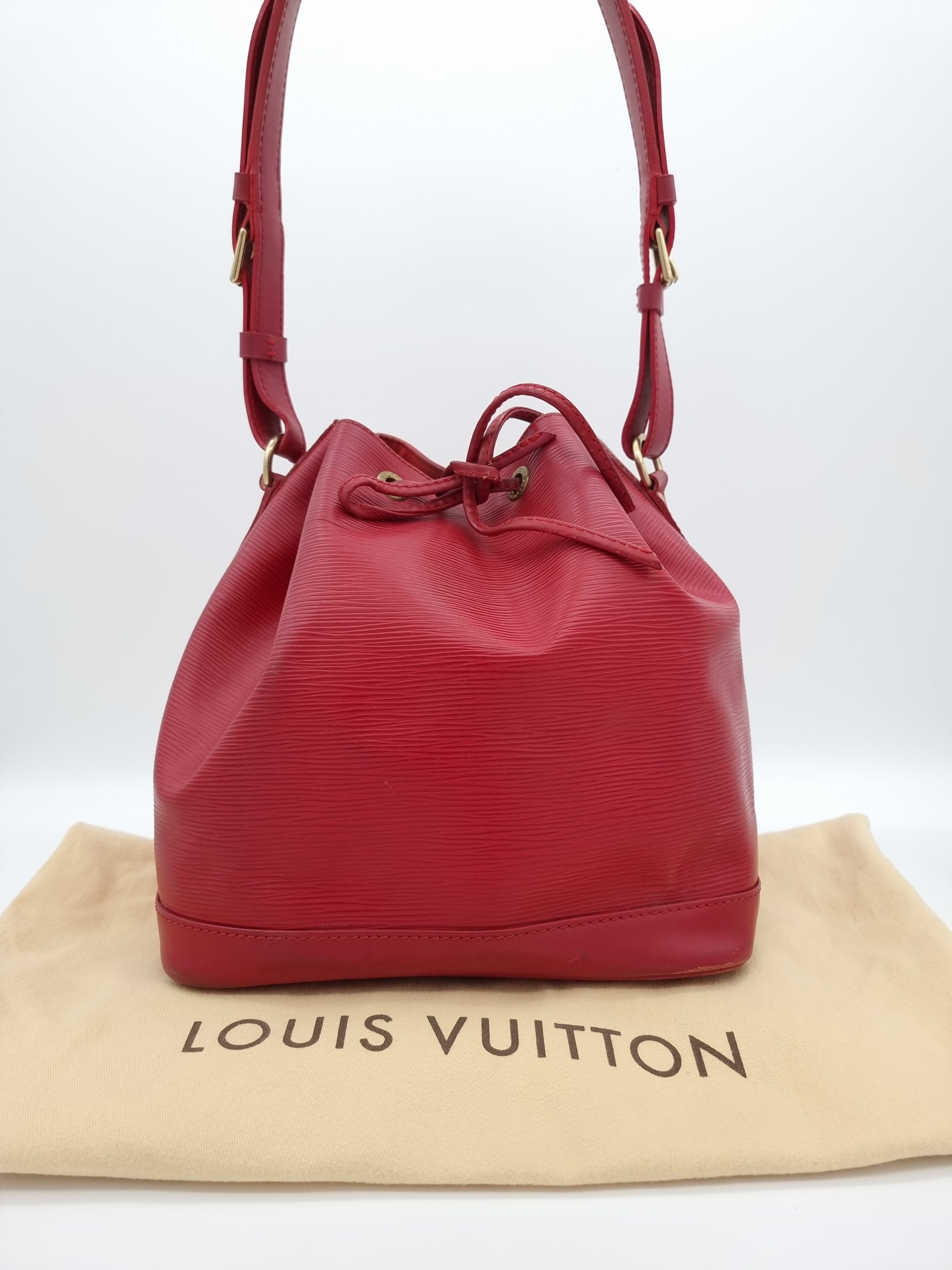 Louis Vuitton Petit Noe Epi Red