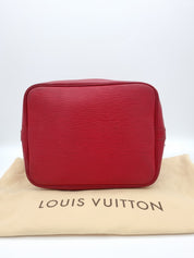 Louis Vuitton Petit Noe Epi Red