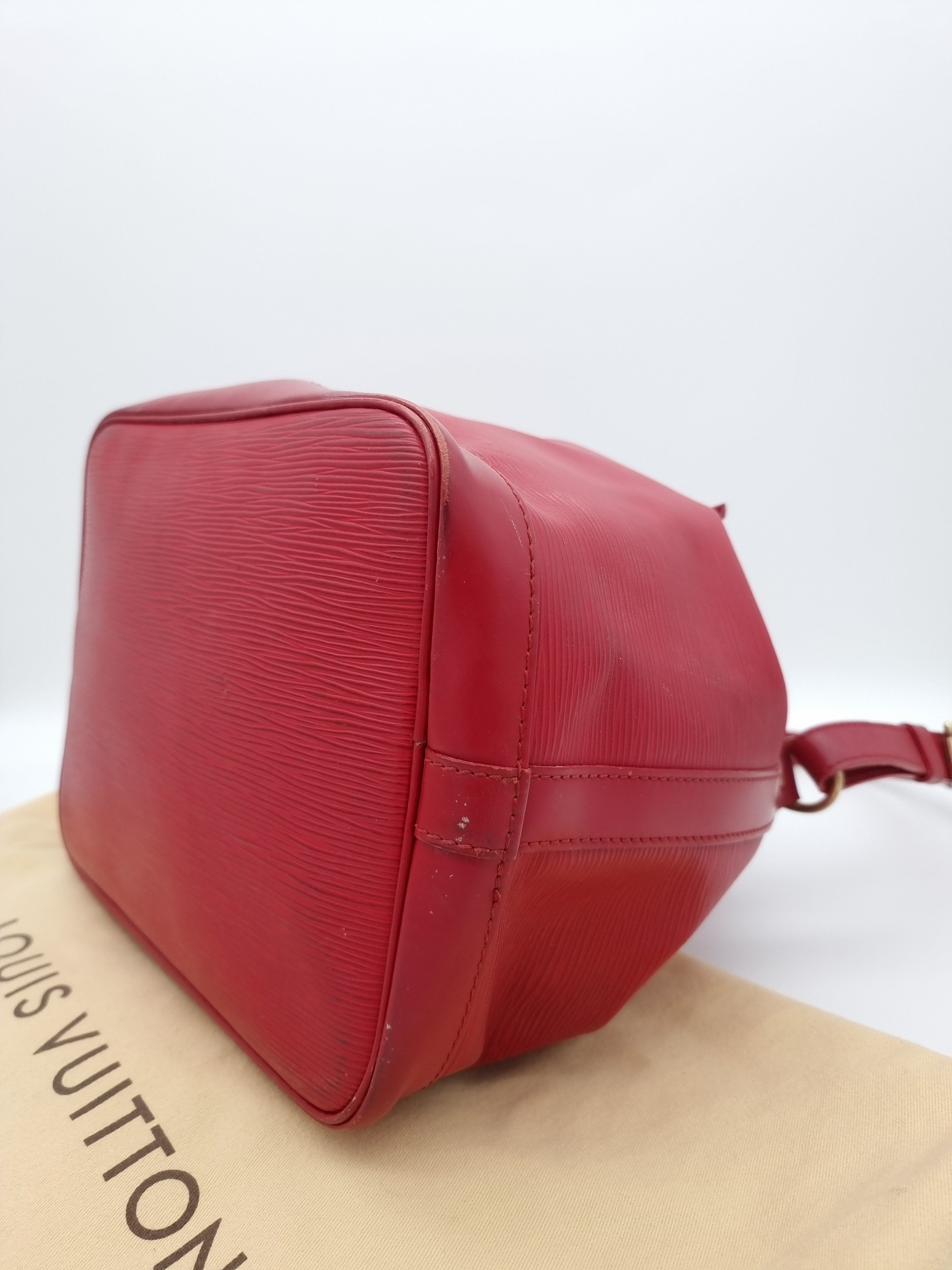 Louis Vuitton Petit Noe Epi Red