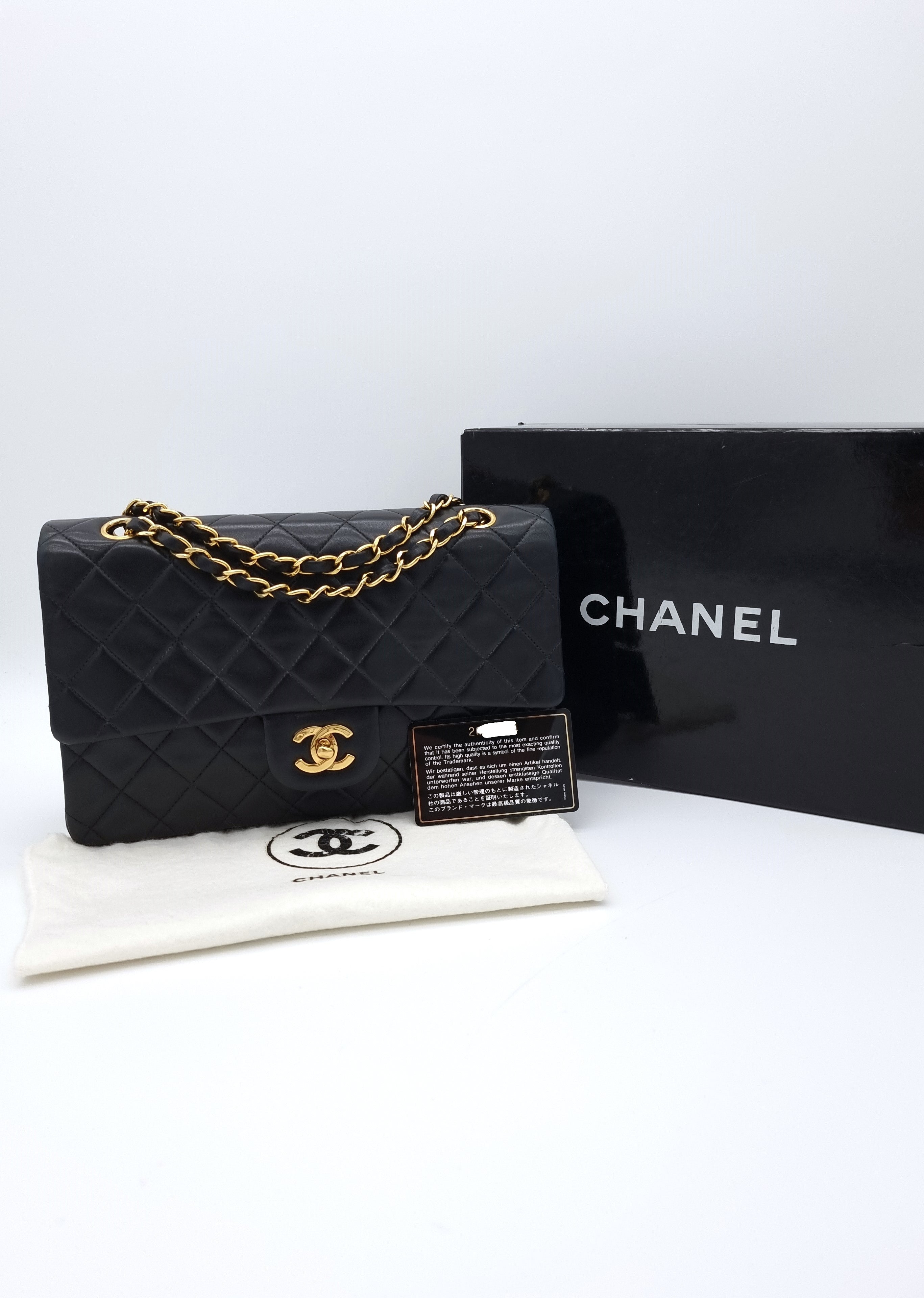 Chanel Medium Double Flap Lambskin