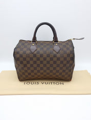 Louis Vuitton Speedy 30 Damier Ebene