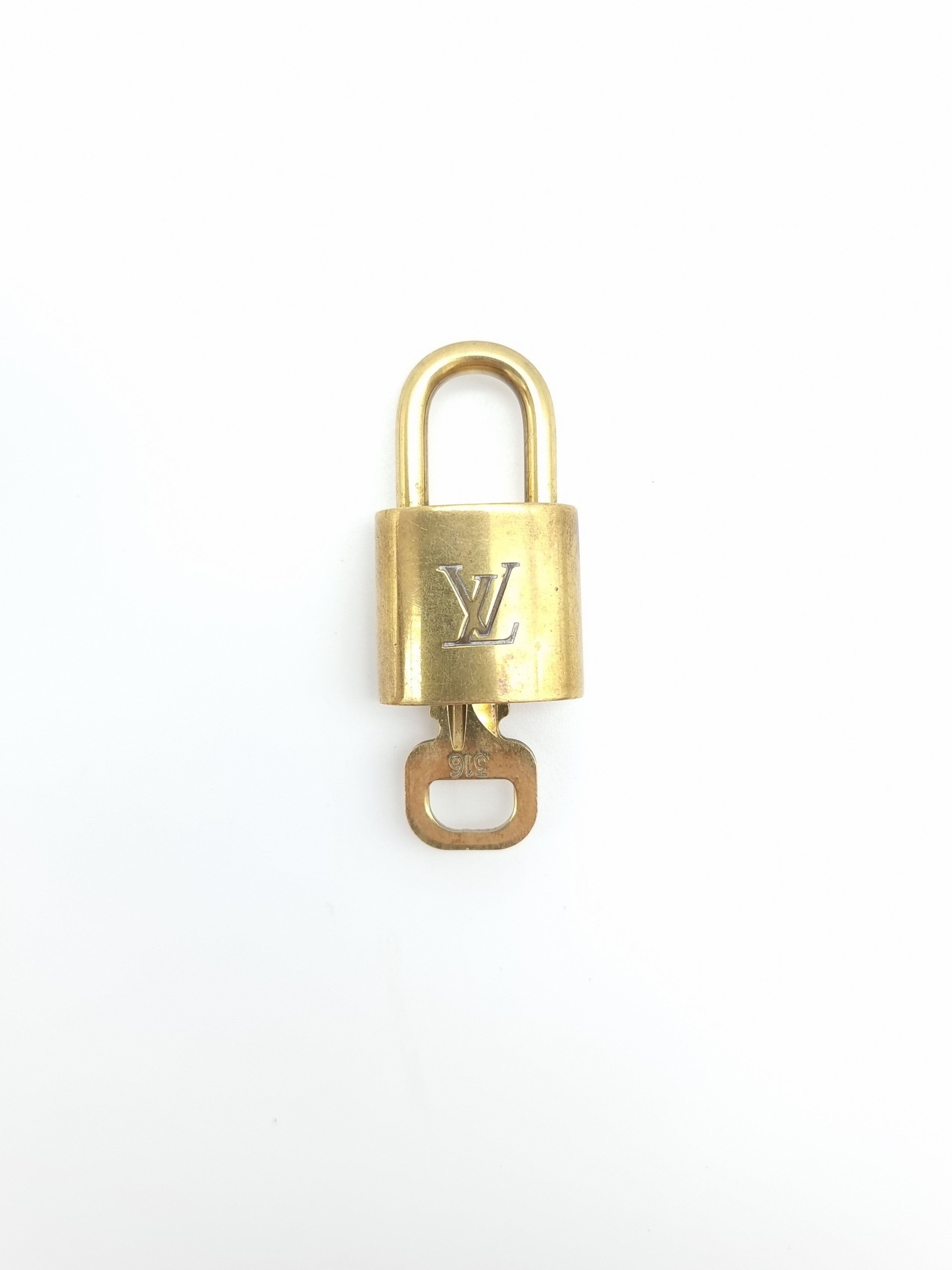 Louis Vuitton Padlock and Key