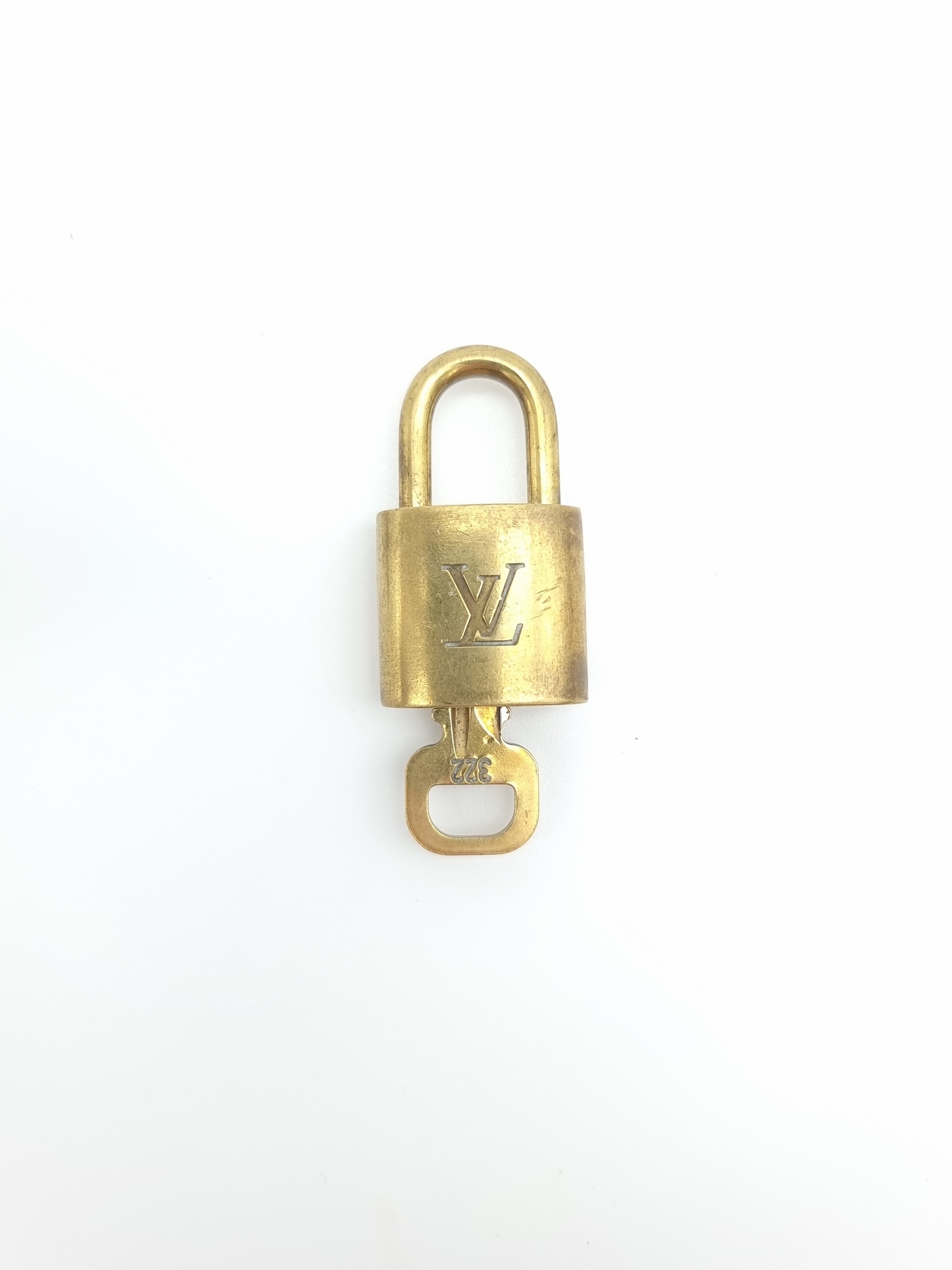 Louis Vuitton Padlock and Key