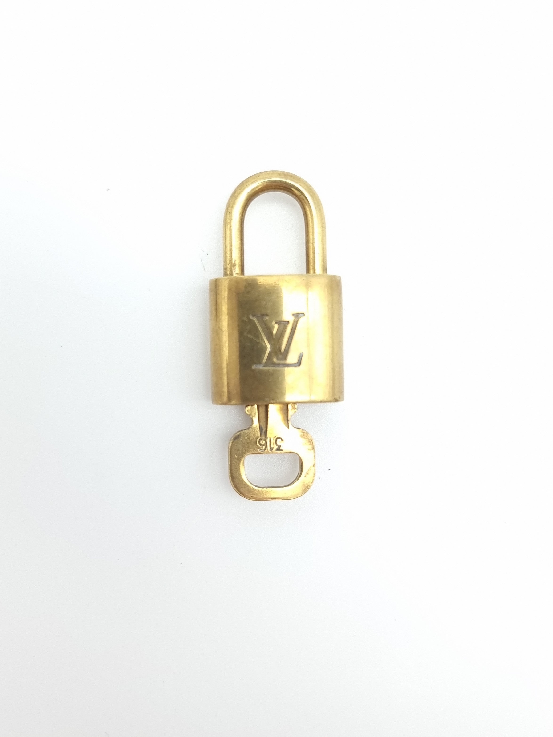 Louis Vuitton Padlock and Key