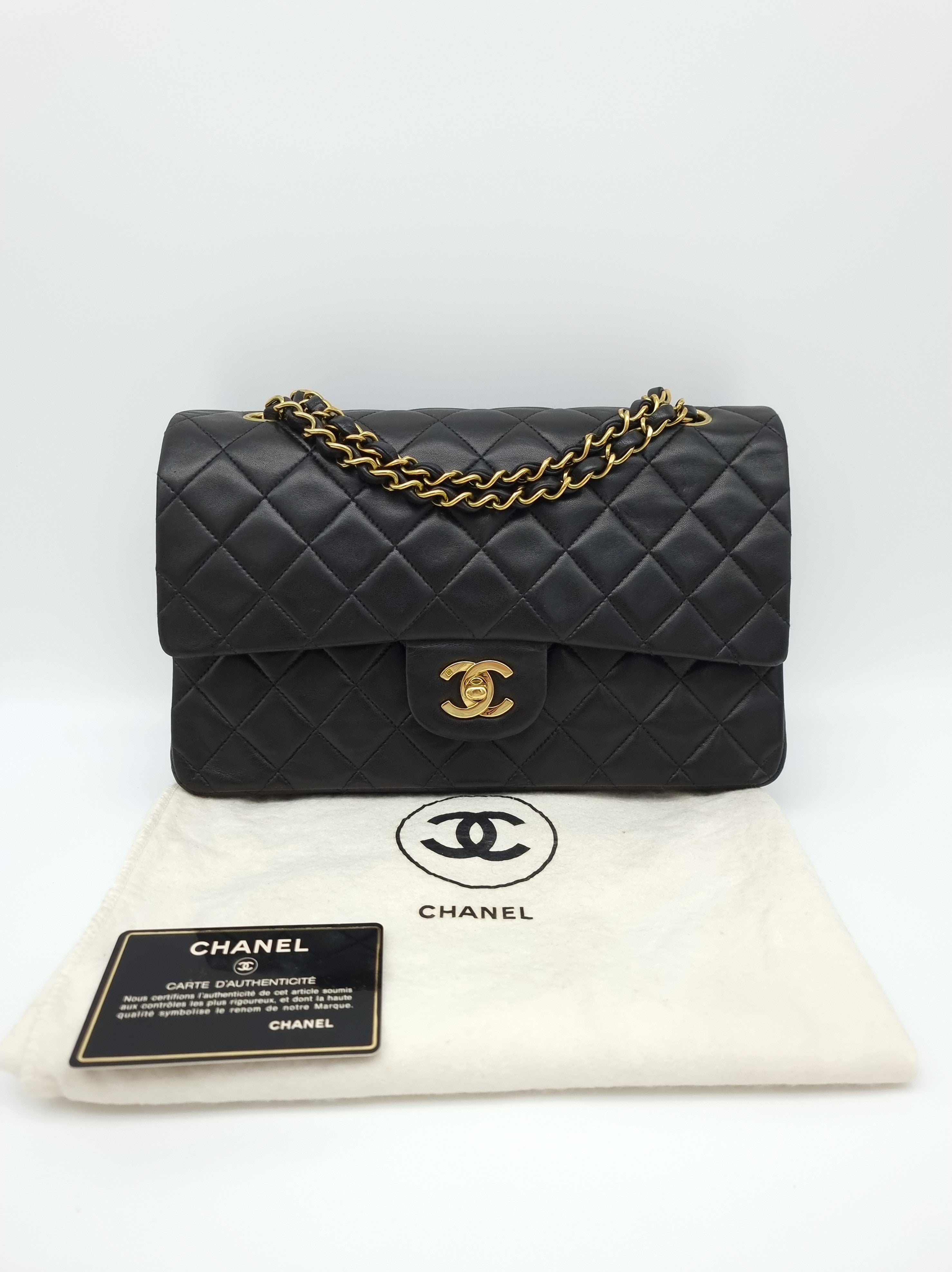 Chanel Medium Double Flap Lambskin