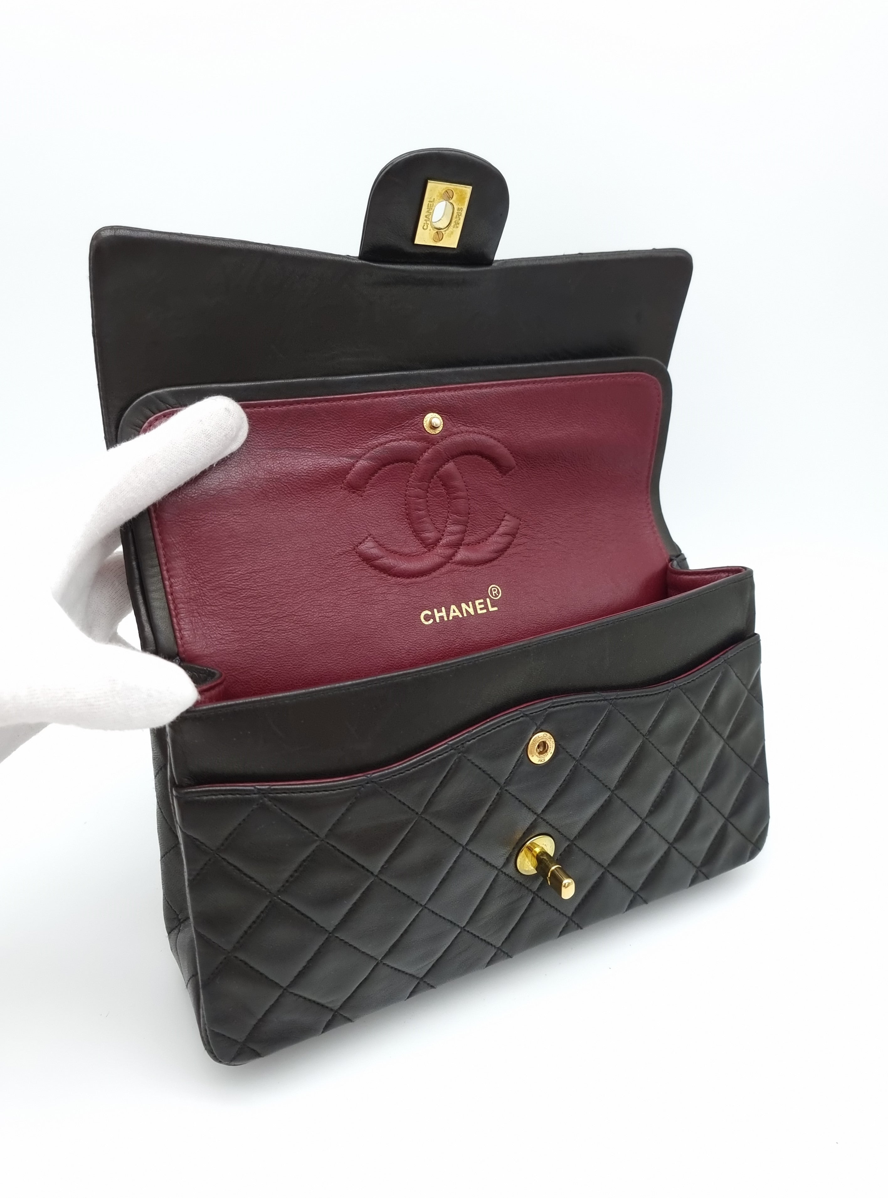 Chanel Medium Double Flap Lambskin