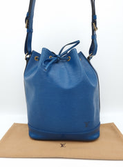 Louis Vuitton Noe Epi Blue