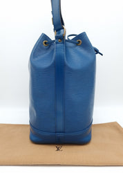 Louis Vuitton Noe Epi Blue