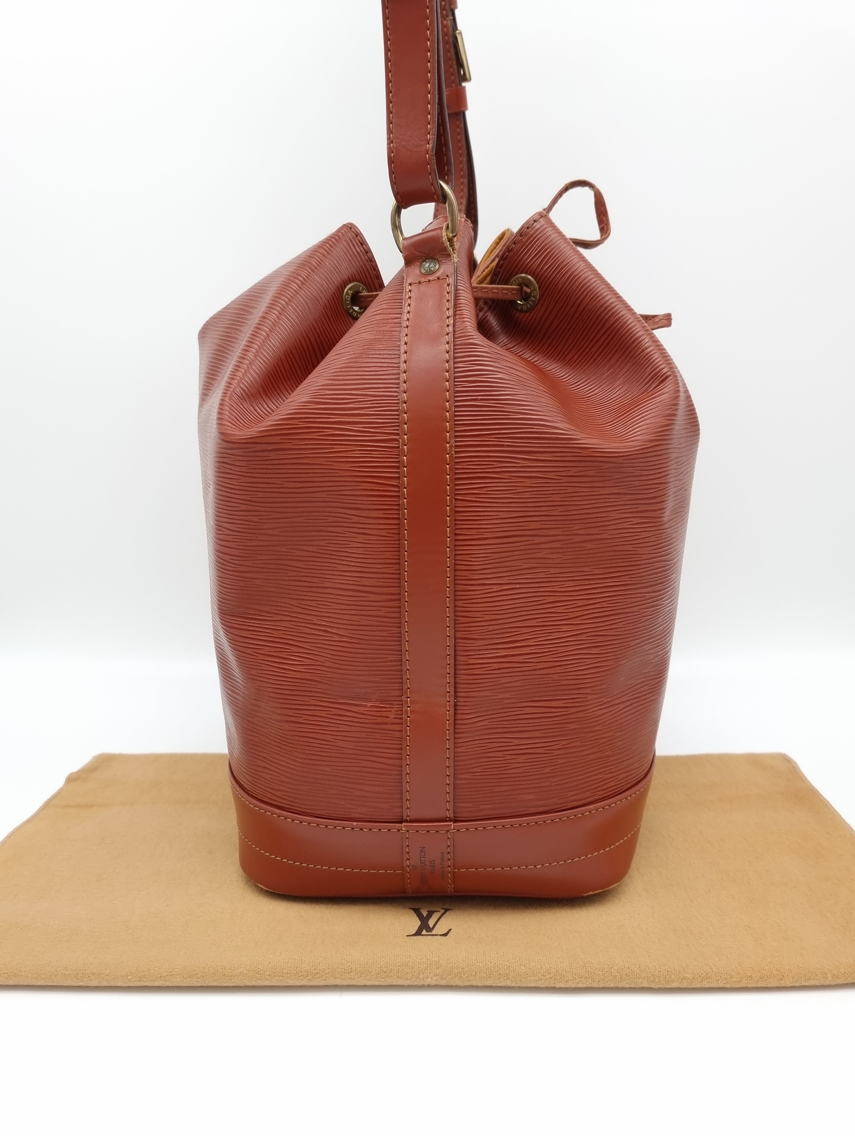 Louis Vuitton Noe Epi Brown