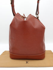 Louis Vuitton Noe Epi Brown