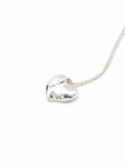 Tiffany & Co. Silver Leaf Heart -kaulakoru