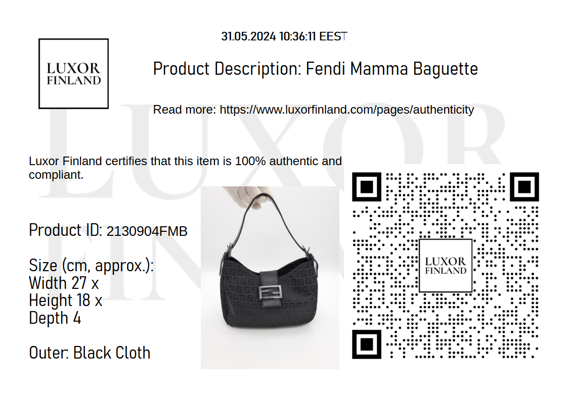 Fendi Mamma Baguette