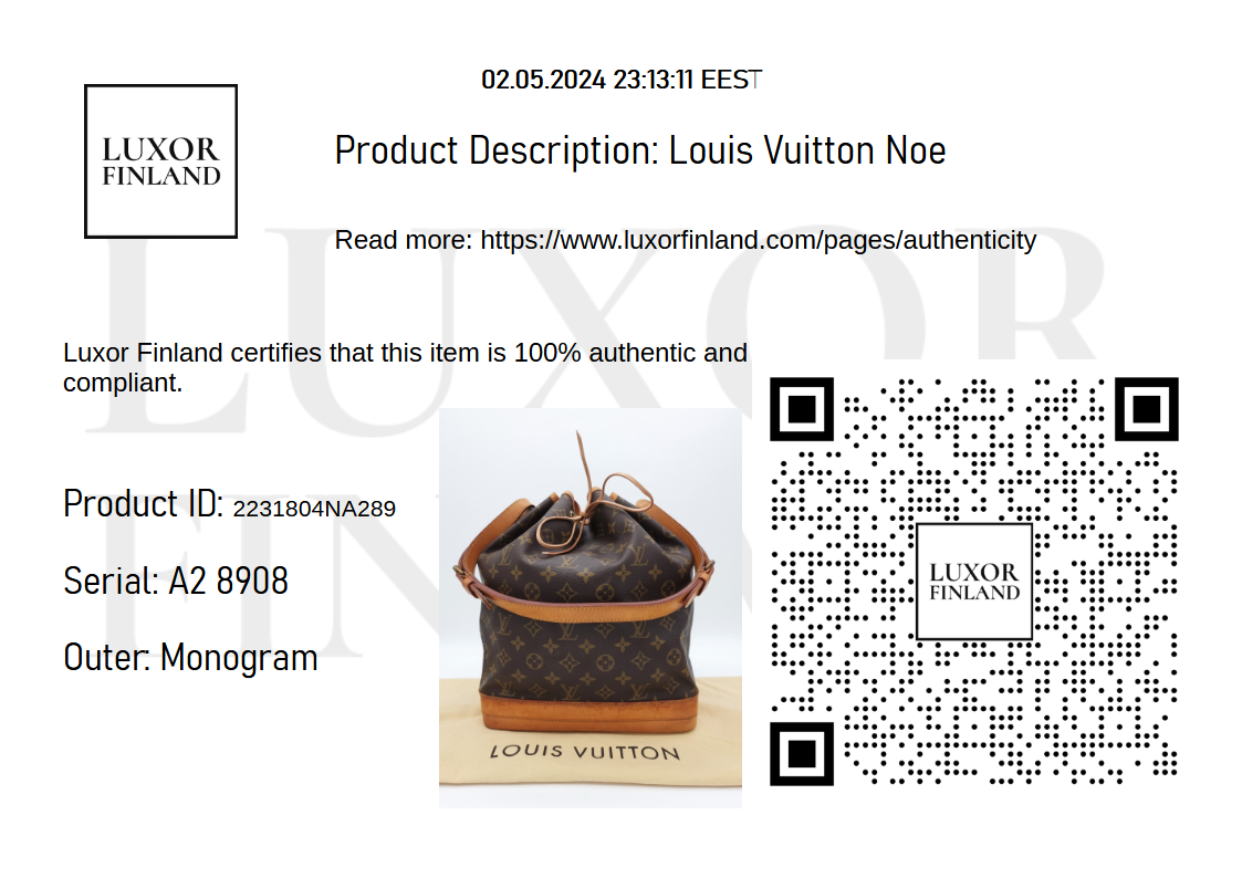 Louis Vuitton Noe