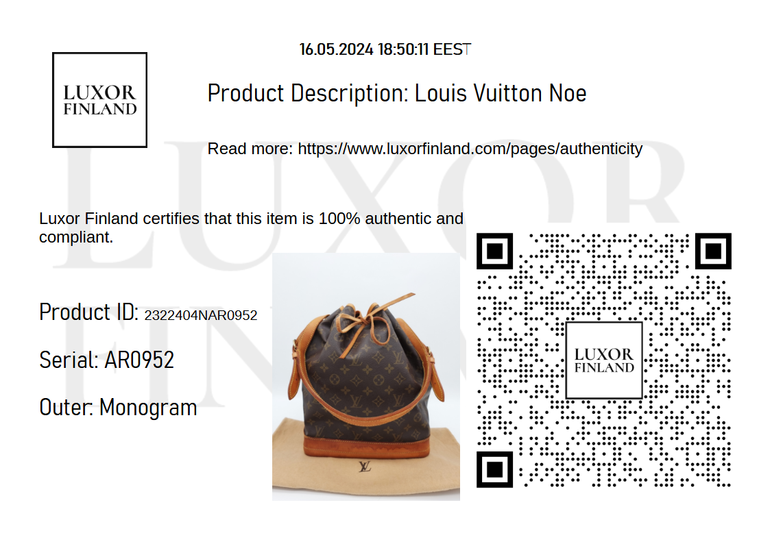 Louis Vuitton Noe