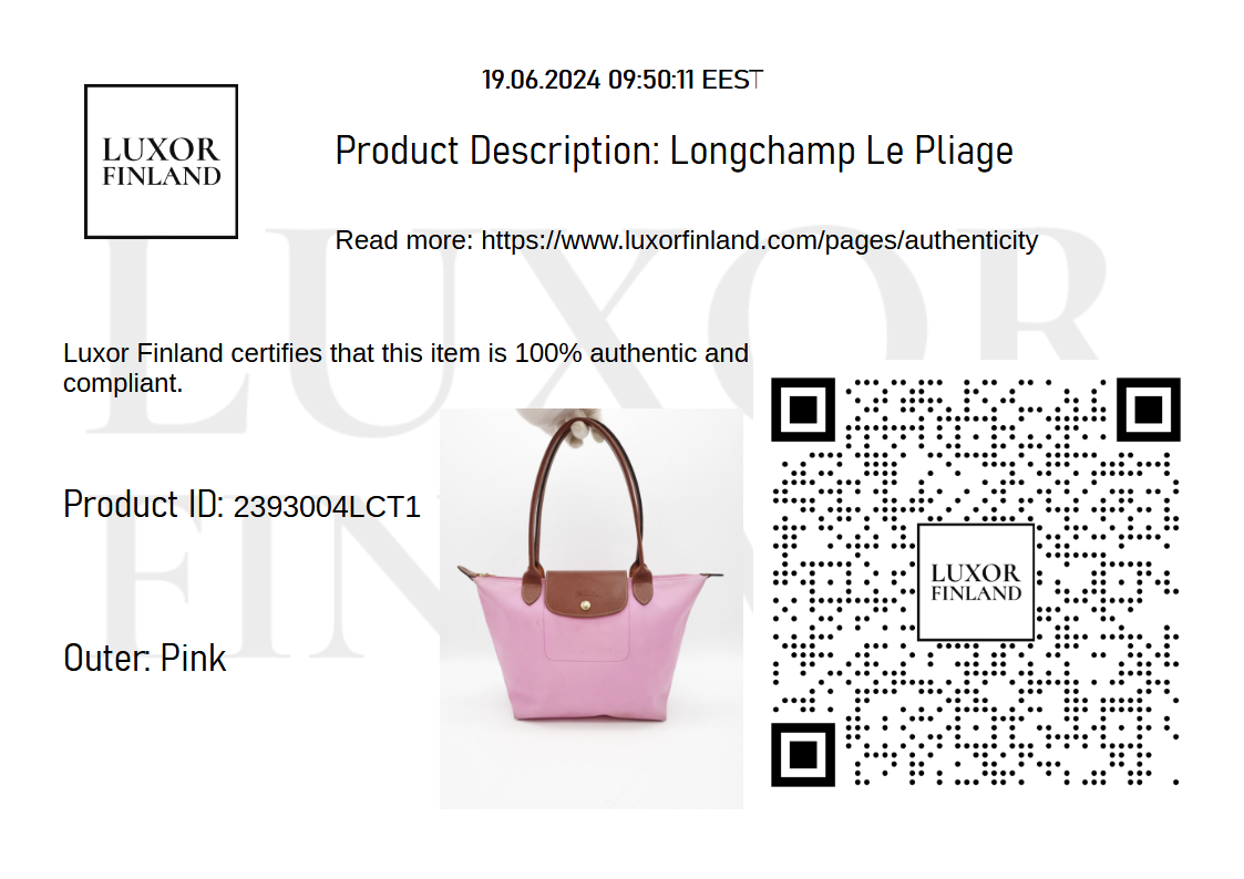 Longchamp Le Pliage Tote Small