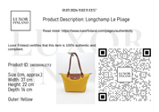 Longchamp Le Pliage Tote