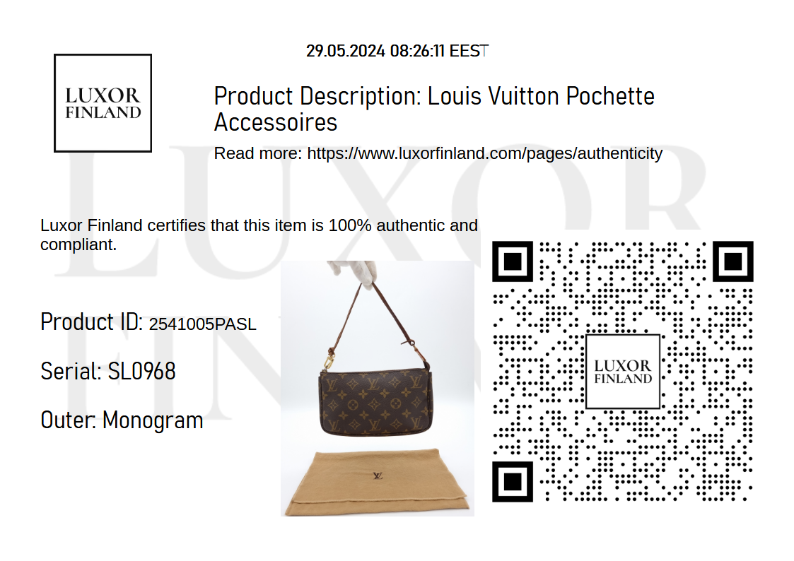 Louis Vuitton Pochette Accessoires