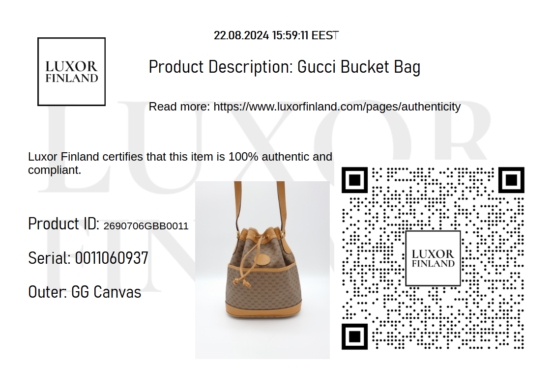 Gucci Bucket Bag