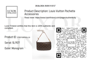 Louis Vuitton Pochette Accessoires