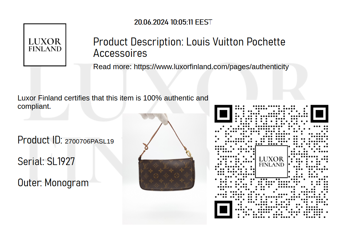 Louis Vuitton Pochette Accessoires