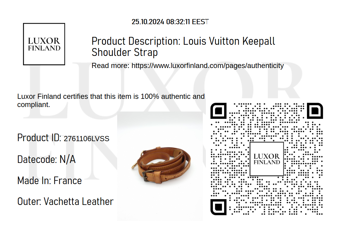 Louis Vuitton Keepall Bandouliere Hihna