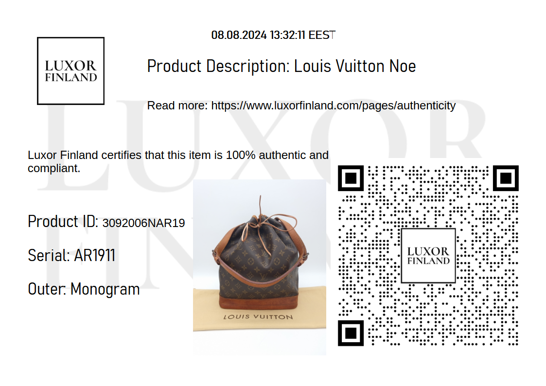 Louis Vuitton Noe