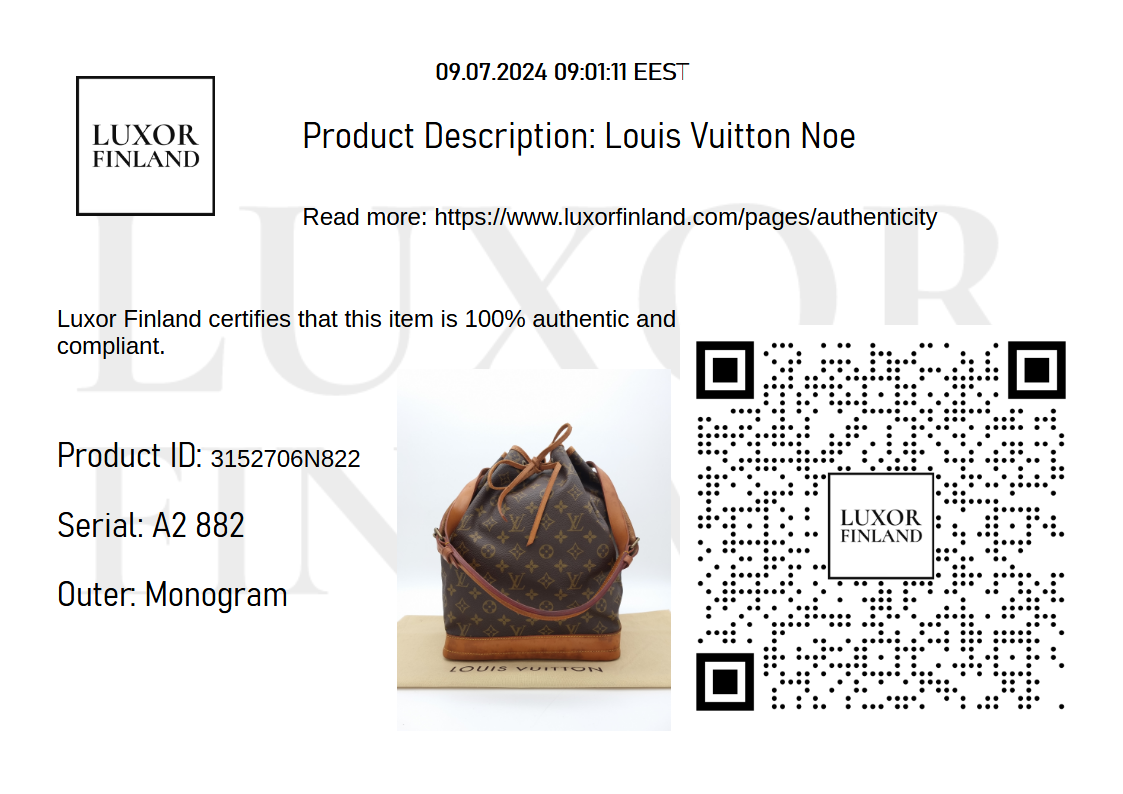 Louis Vuitton Noe