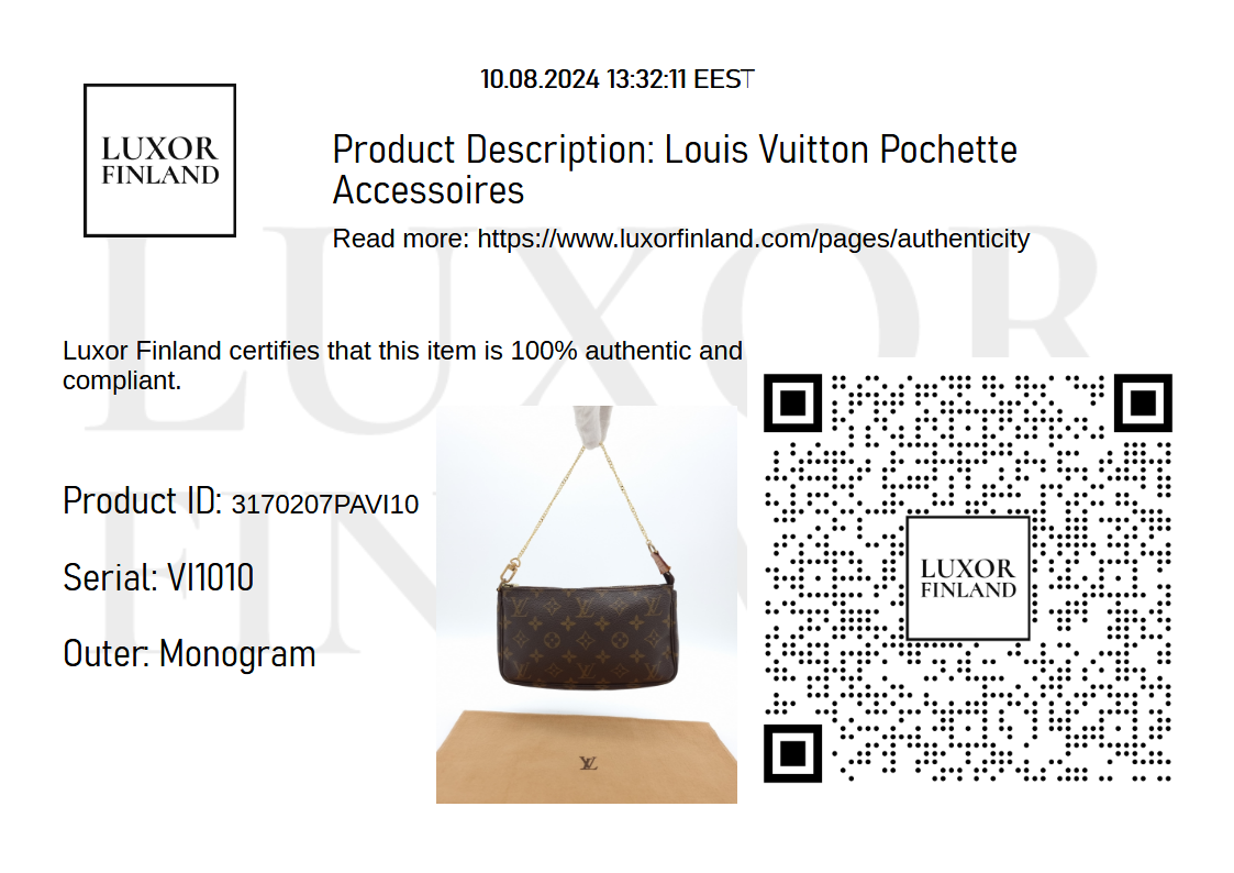 Louis Vuitton Pochette Accessoires