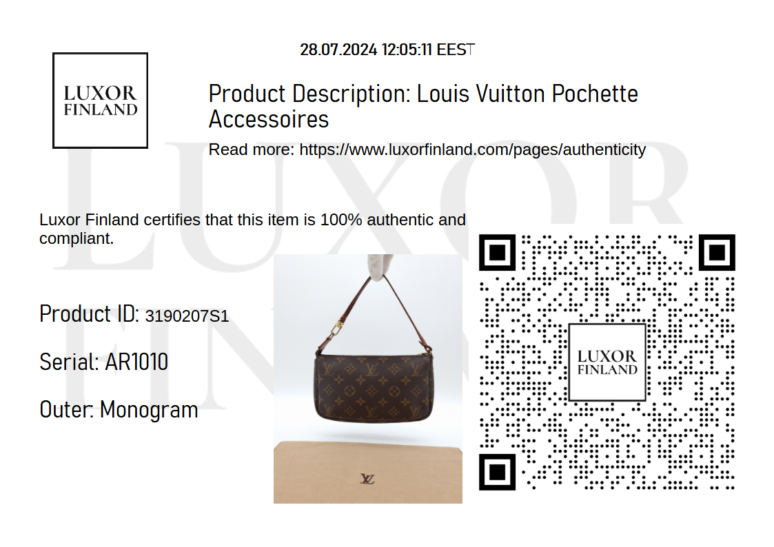 Louis Vuitton Pochette Accessoires