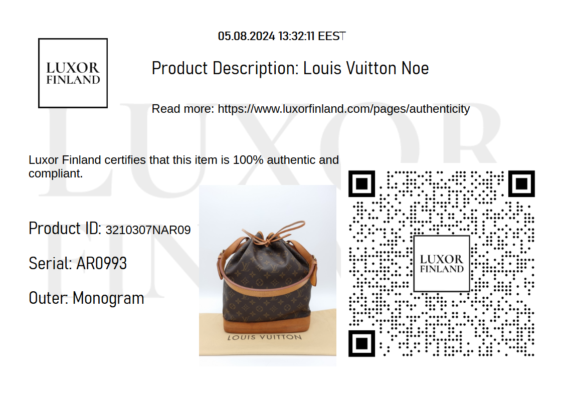 Louis Vuitton Noe