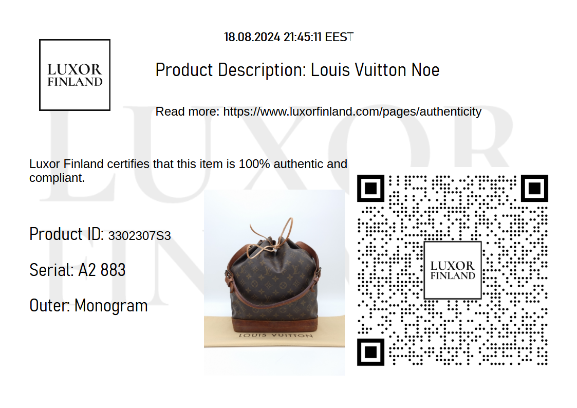 Louis Vuitton Noe