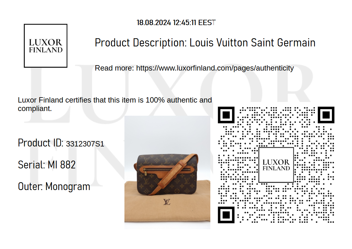 Louis Vuitton Saint Germain