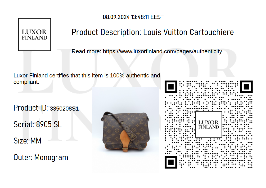 Louis Vuitton Cartouchiere MM