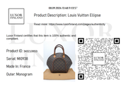 Louis Vuitton Ellipse