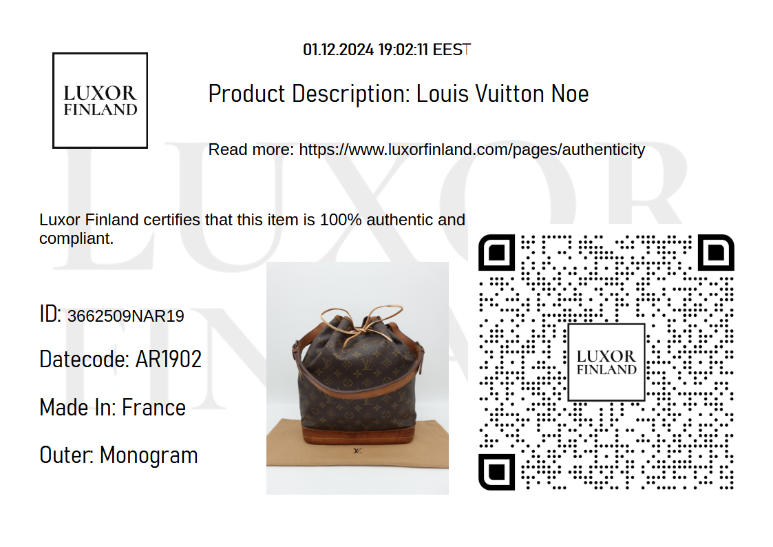 Louis Vuitton Noe