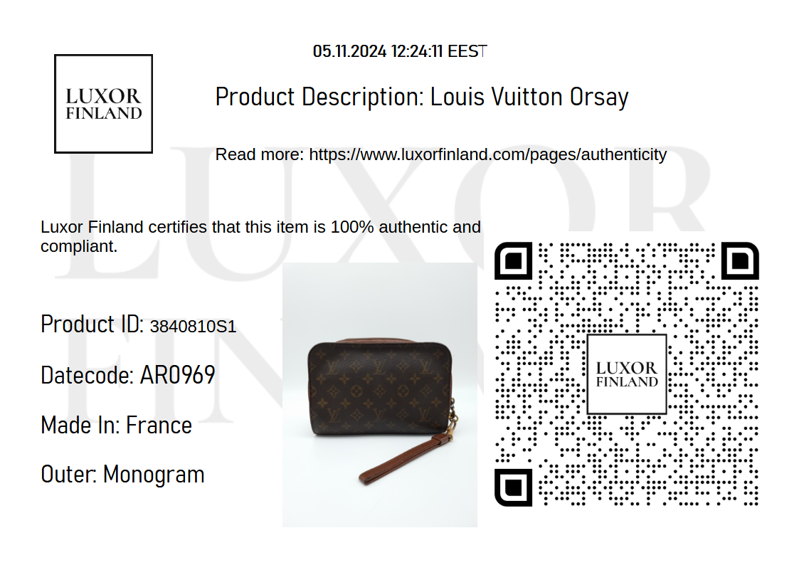 Louis Vuitton Orsay