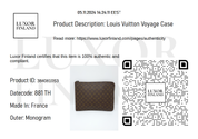 Louis Vuitton Voyage GM Laptop Case